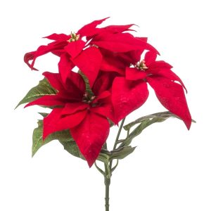Umetna božična zvezda rdeča 32cm