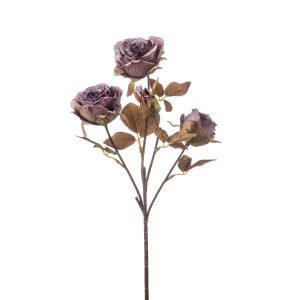 Umetna vrtnica suhi videz lila 52cm